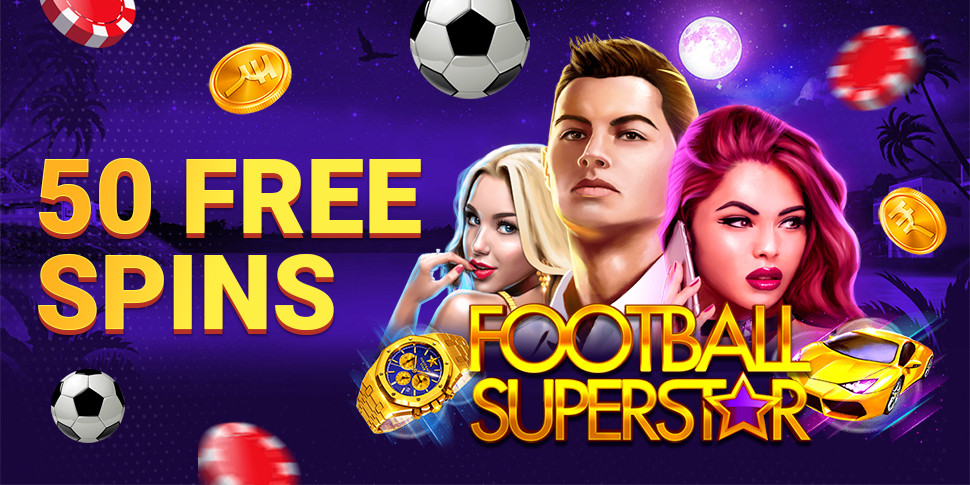 50 Free Spins in Football Superstar